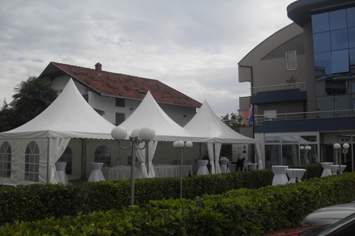 Šatori Sabljić - najam ekskluzivnih šatora i opreme